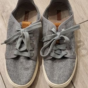 OluKai Lace Up Wool Style Shoes